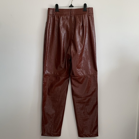 aritzia Wilfred Funk Pant in Rustique Brown size 10 - Picture 5 of 6
